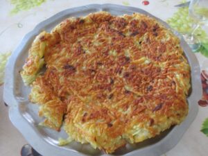 Potato Rosti like that sold at Mrs. Potato, an Orlando restaurant featured on food TV