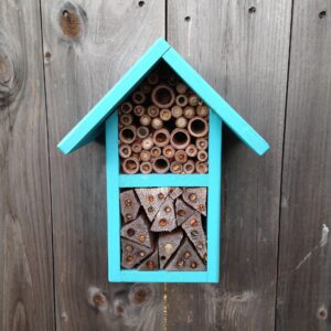 Bee house like the one kids can make at Earth Day