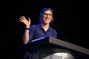 Mayim Bialik, who spoke at UCF Celebrates the Arts in 2018